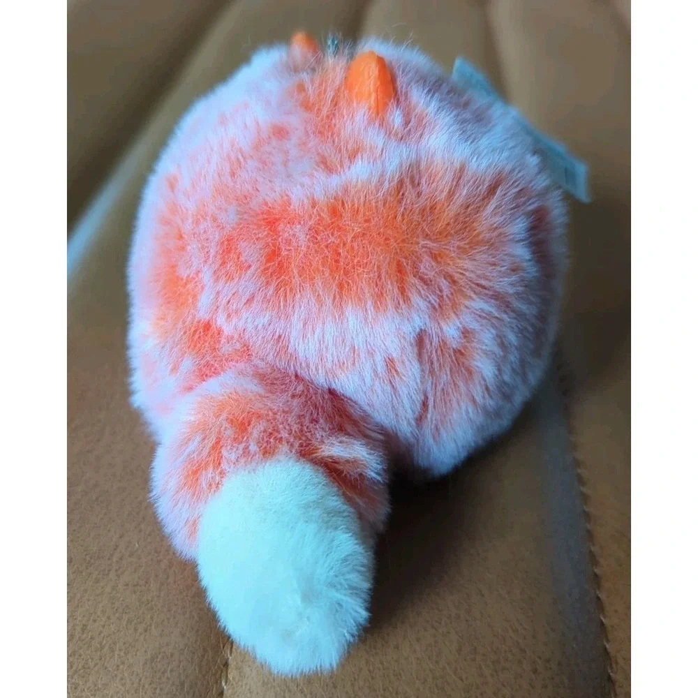Bath & Body Works FLUFFY‎ POM FOX Hand Sanitizer  Holder Retired HTF Bag Charm